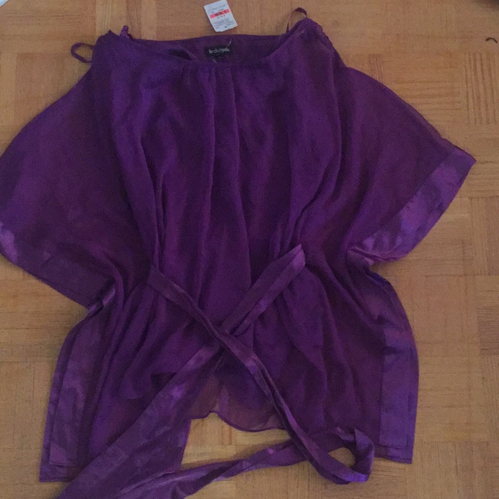 purple Le Chateau top
